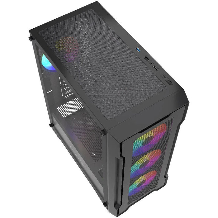 Корпус Powercase Mistral X4B, Черный №2