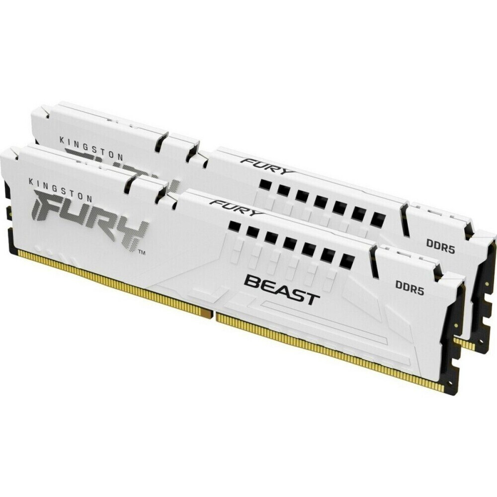 Оперативная память Kingston Fury Beast White DDR5 6000MHz, KF560C36BWE2K2-32, 2x16 Гб KIT, 32 Гб детальное изображение - 2