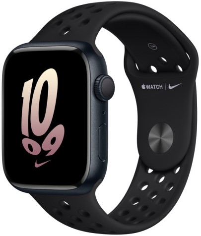 Умные часы Apple Watch Series 8 Nike Sport Band Aluminum Case, 45 мм, Темная ночь детальное изображение - 1