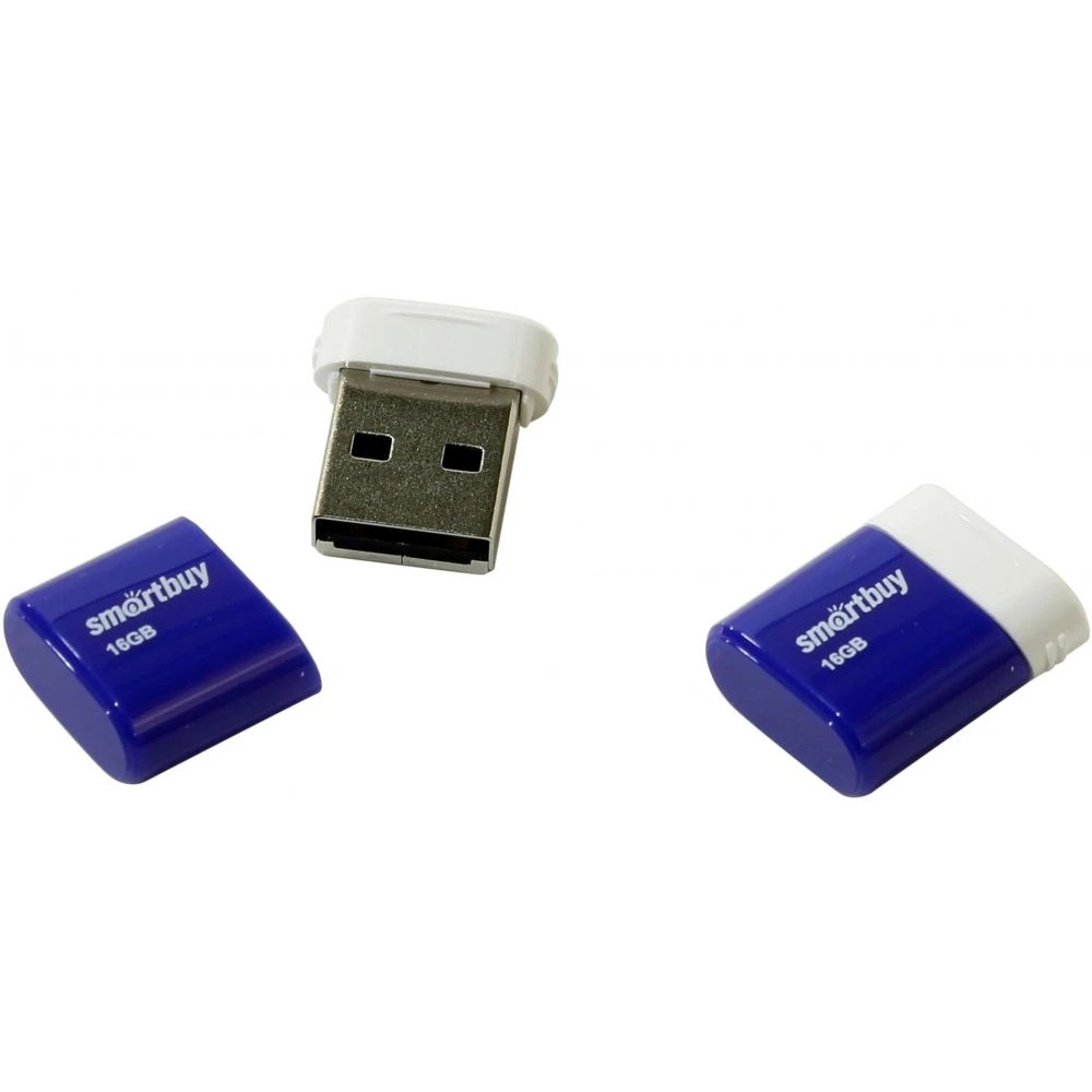 USB Flash накопитель SmartBuy Lara (SB16 ГБLARA-B) 16 ГБ, синий детальное изображение - 1