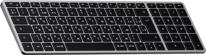 Клавиатура Satechi Slim X2, ST-BTSX2M-RU, Серый №3