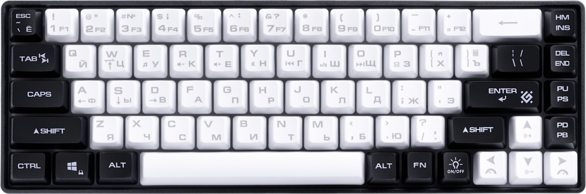 Клавиатура Defender Aris GK-349, 45349, Белый детальное изображение - 8