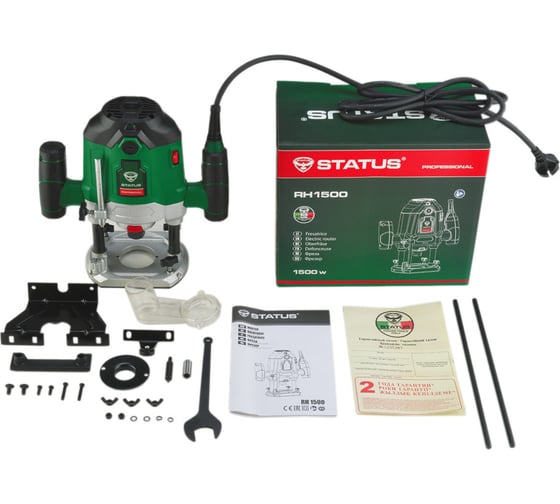 Фрезер STATUS RH1500 05150901, 1500 Вт, Зеленый детальное изображение - 3