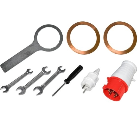 Генератор дизельный с воздушным охлаждением ТСС SDG 10000EH3A 100138, открытый, 10 кВт, Синий детальное изображение - 5