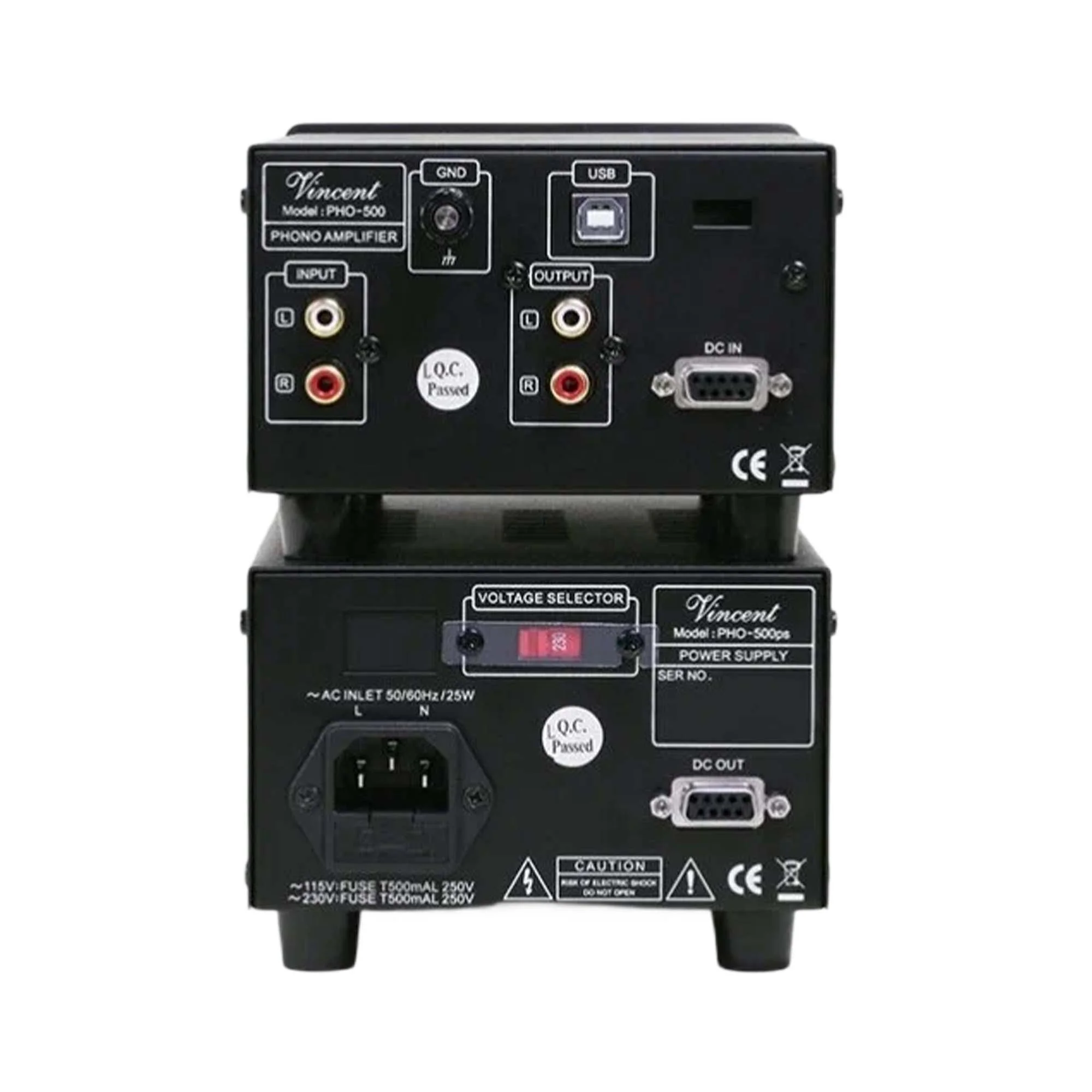 Фонокорректор Vincent PHO-500 BL, Черный детальное изображение - 3