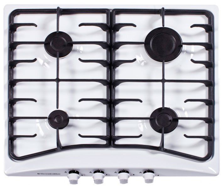 Варочная поверхность De Luxe 5840.00 GMV 002 CR, Белый детальное изображение - 1