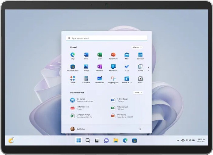 Планшет Microsoft Surface Pro 9 32/1 ТБ, Серебристый, Wi-Fi №4