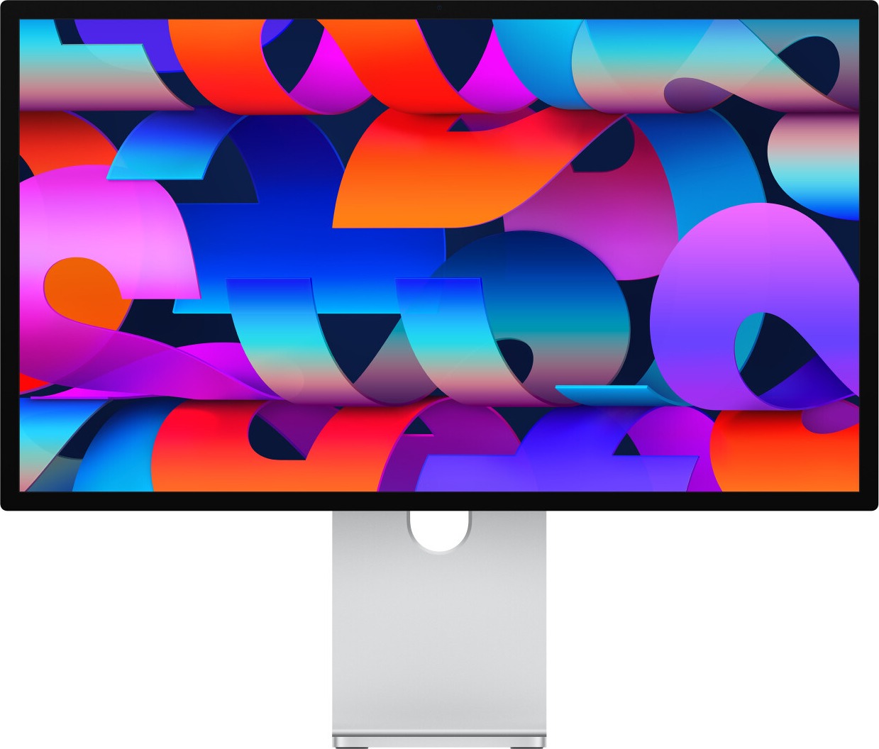 Монитор Apple Studio Display, 27″, 5120x2880, 60 Гц, с регулируемой по наклону и высоте подставкой, с нанотекстурированным стеклом, Серебристый детальное изображение - 1