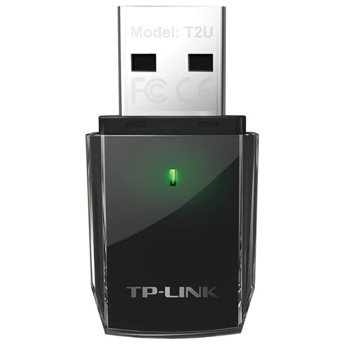 Wi-Fi адаптер TP-Link Archer T2U, Wi-Fi 5, Черный детальное изображение - 2