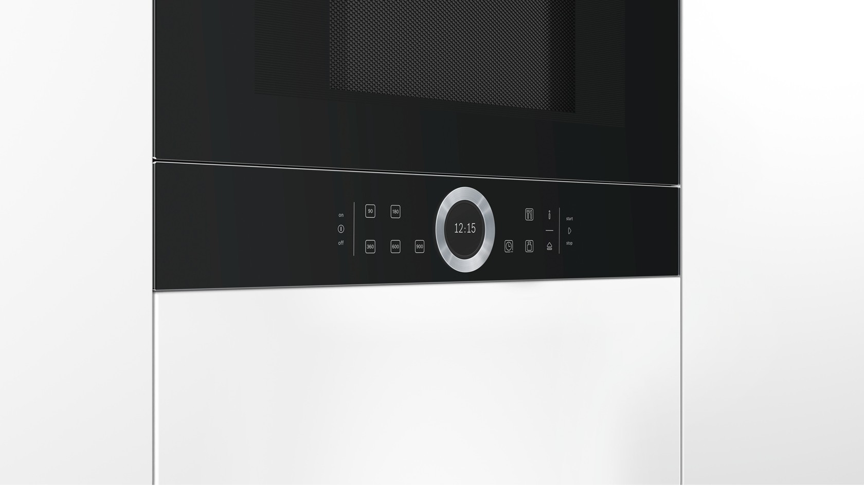 Встраиваемая микроволновая печь Bosch BFL 634GS, Серебристый детальное изображение - 3