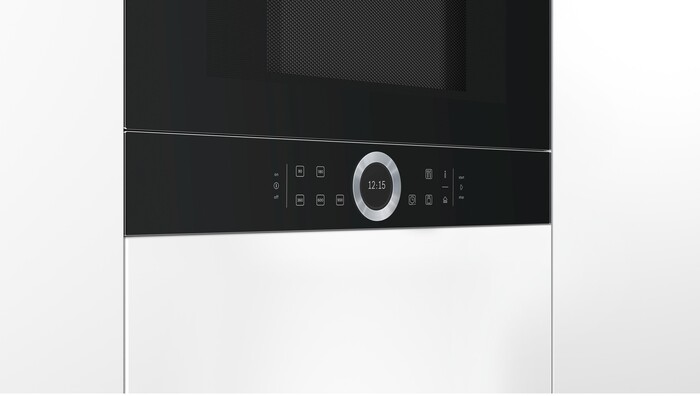 Встраиваемая микроволновая печь Bosch BFL 634GS, Серебристый №3