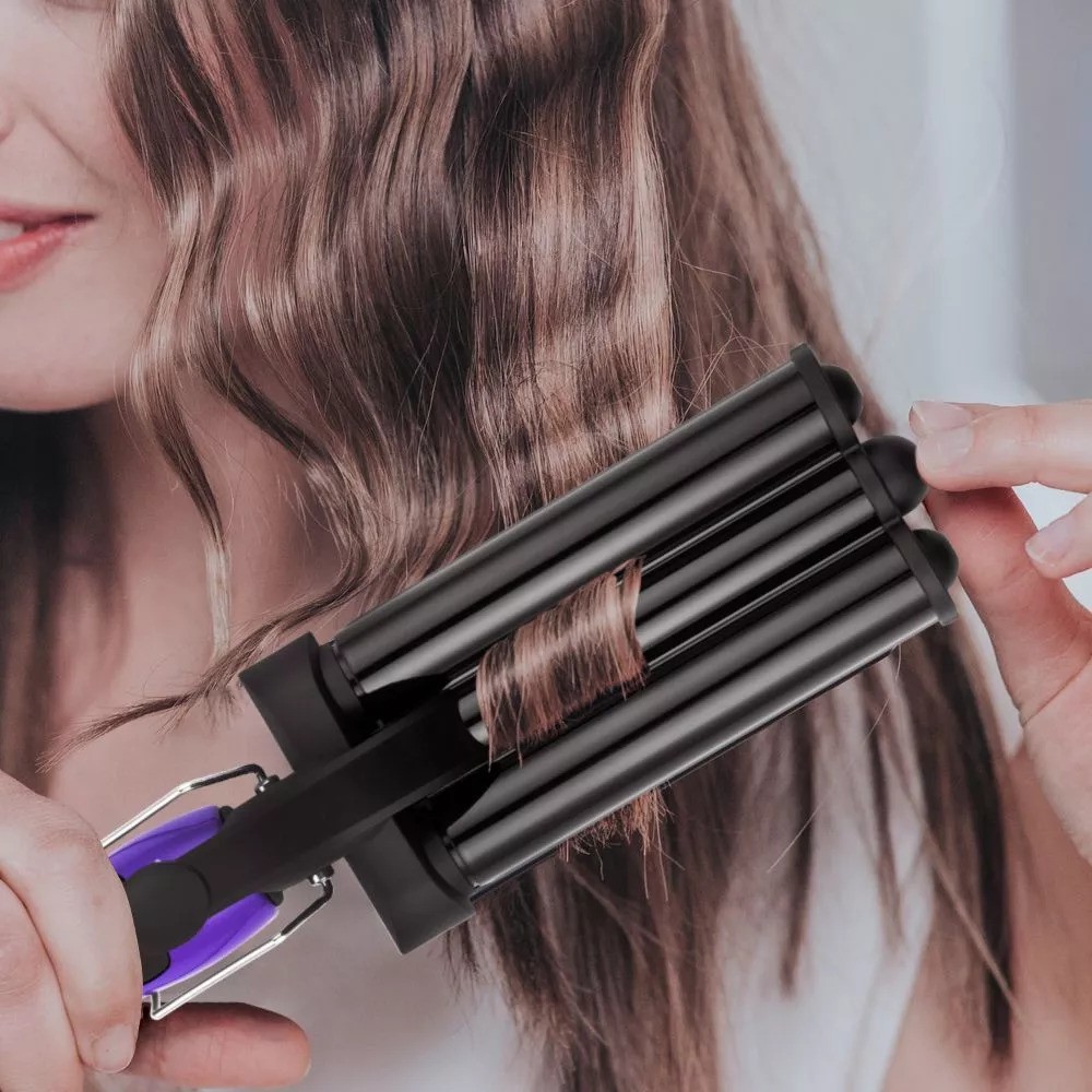 Плойка KITFORT KT-3218, Фиолетовый детальное изображение - 9