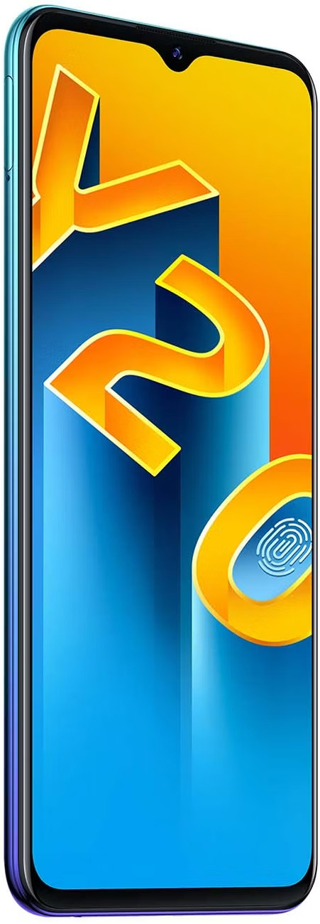 Смартфон Vivo Y20 64 ГБ, Синий, Dual nano-SIM детальное изображение - 2