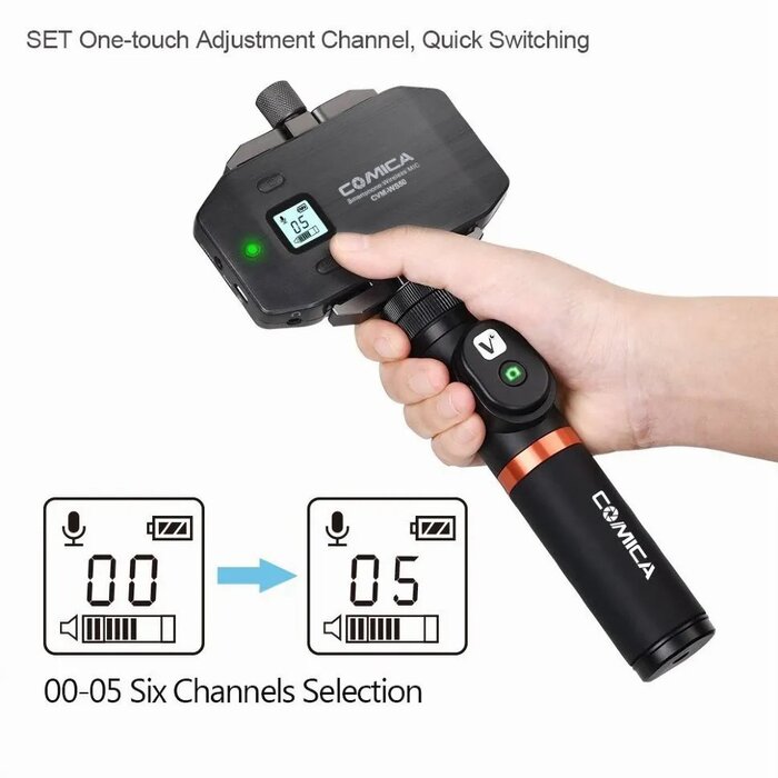 Радиосистема CoMica UHF CVM-WS50 A для смартфона с пультом №5