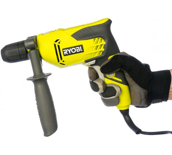 Ударная дрель Ryobi RPD500-G 5133001832, 500 Вт детальное изображение - 3