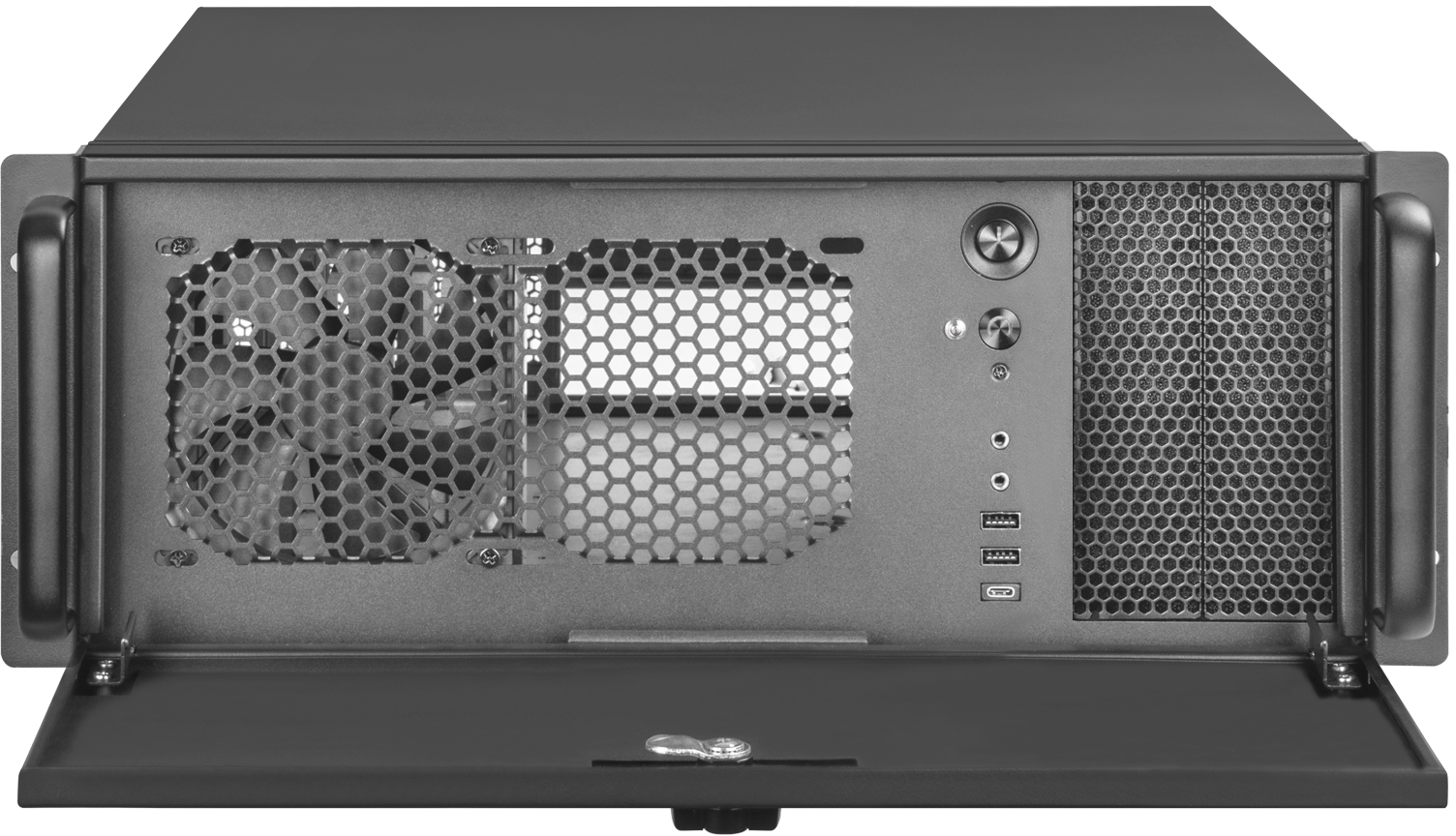 Серверный корпус Silverstone SST-RM44, без БП, Черный детальное изображение - 2