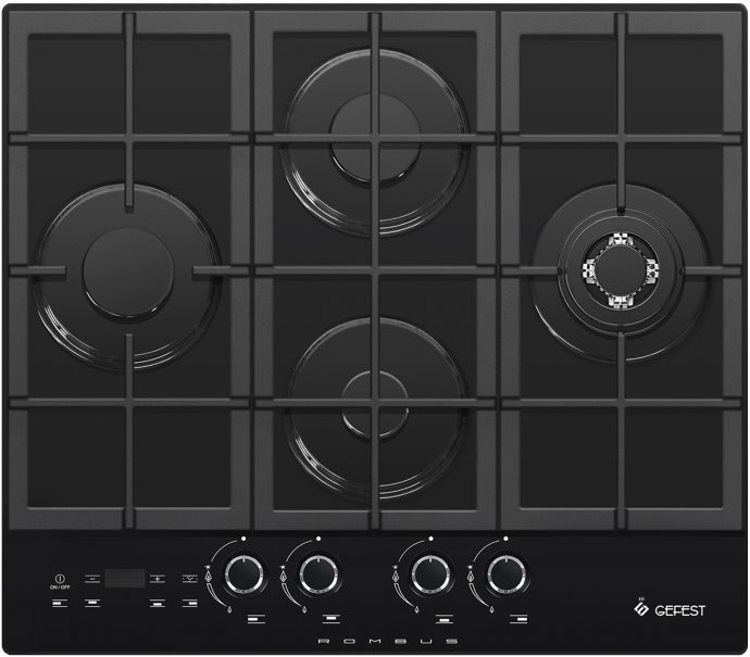 Газовая варочная панель Gefest PVG 2231-01 K12, Белый детальное изображение - 4