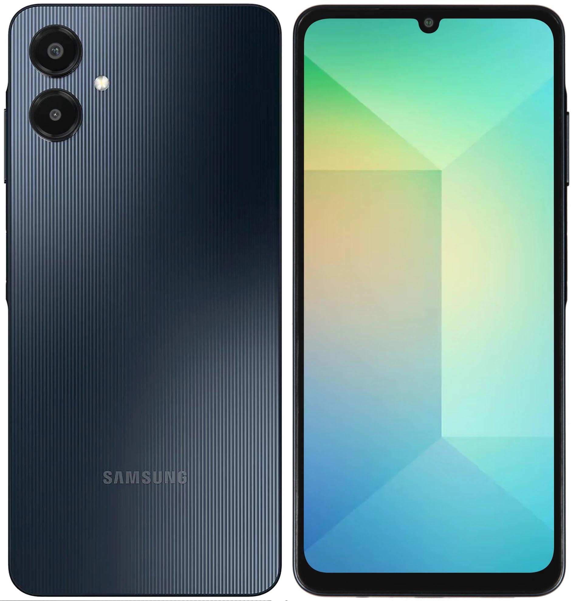 Смартфон Samsung Galaxy A06 4/64 Гб, Черный, nano SIM + eSIM детальное изображение - 5