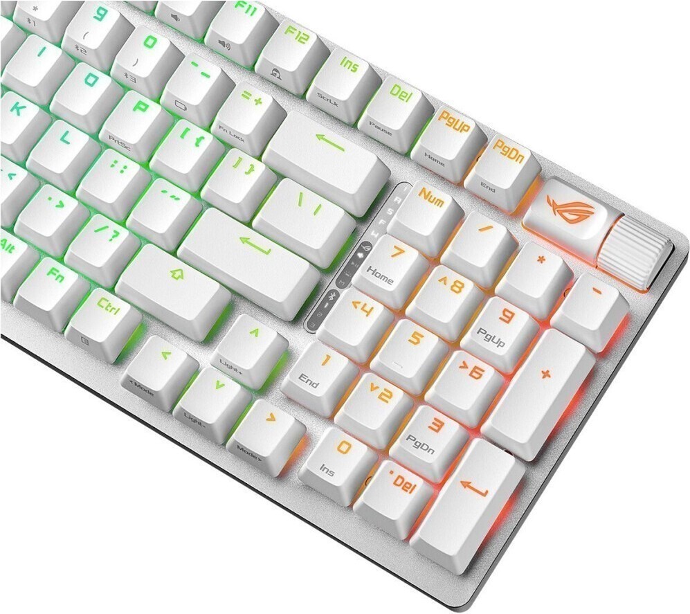 Клавиатура ASUS X901 Strix Scope II 96 NXSW, PBT, Белый детальное изображение - 6