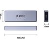 Внешний корпус для SSD M.2 Orico CM2C3, Серый вариант - 3