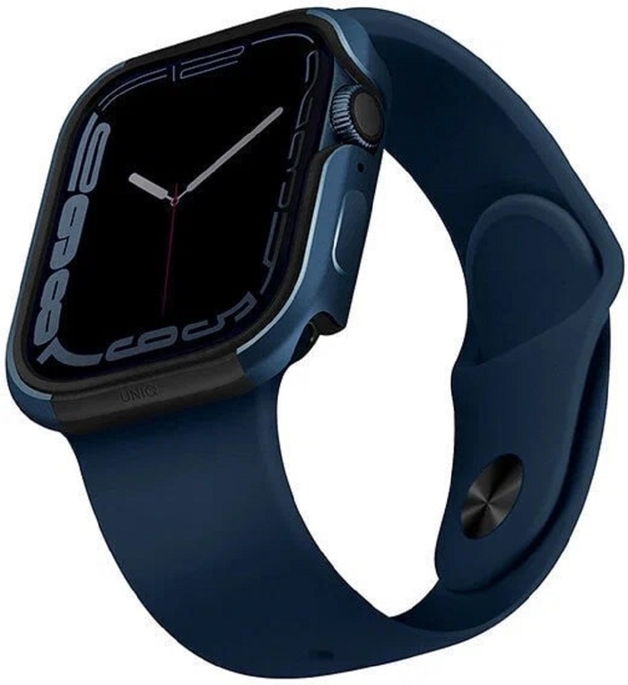 Чехол Uniq Valencia aluminium для Apple Watch 41/40 мм, Blue (41MM-VALCBLU) №2