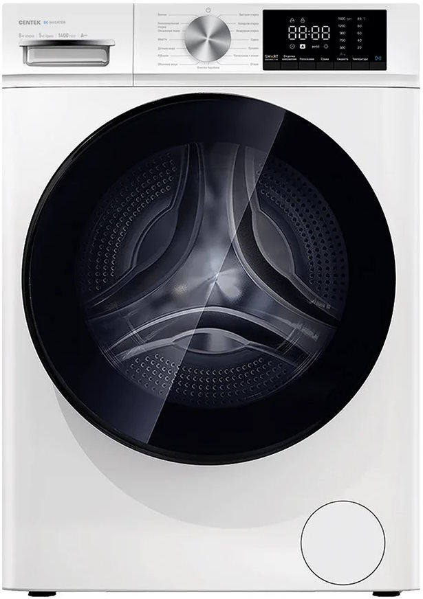 Стиральная машина Centek CT-1953, Белый детальное изображение - 1