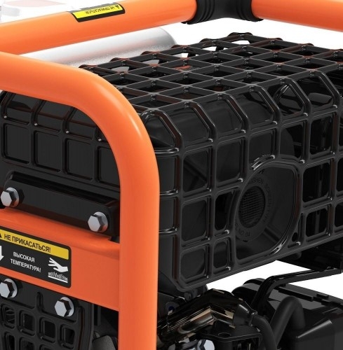 Генератор бензиновый ZONGSHEN BPB 4500 1T90DFB50, 4.2 кВт, Оранжевый детальное изображение - 5