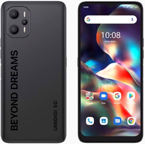 Смартфон UMIDIGI F3 Pro 5G 6 128 ГБ, Звездно-черный, Dual nano SIM детальное изображение - 2