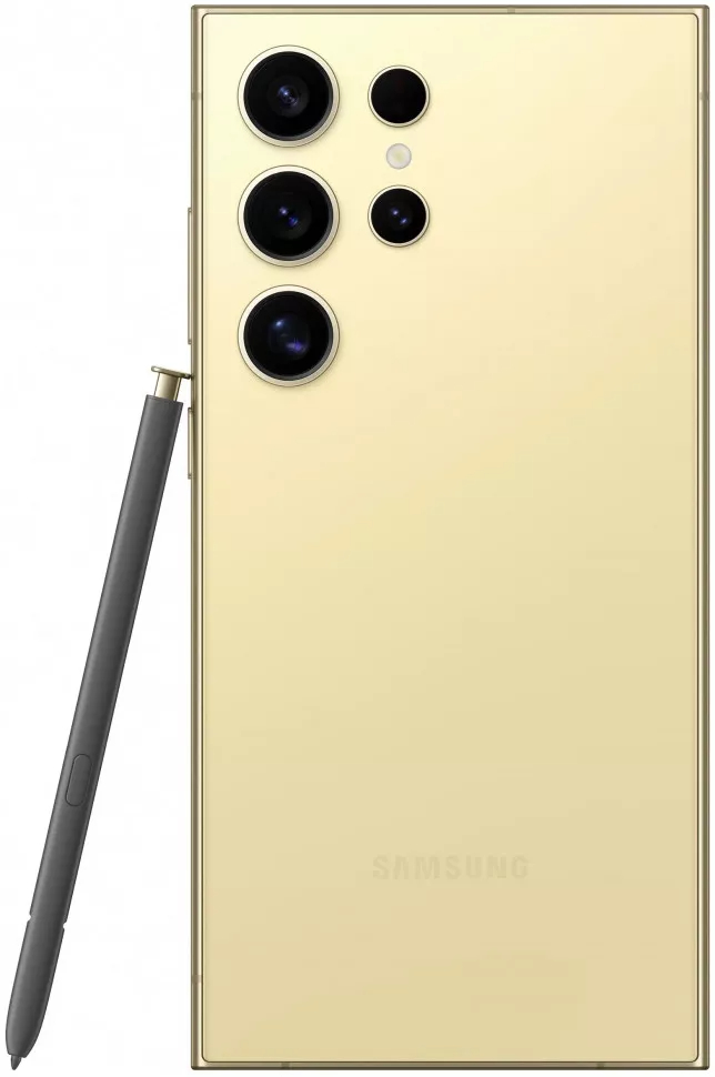 Смартфон Samsung Galaxy S24 Ultra 1 ТБ, Желтый титан, Dual nano SIM детальное изображение - 1