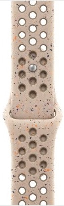 Умные часы Apple Watch Series 9 Midnight Aluminum Case GPS + Cellular with Nike Sport Band Desert Stone, 45 mm, Пустынный камень детальное изображение - 3