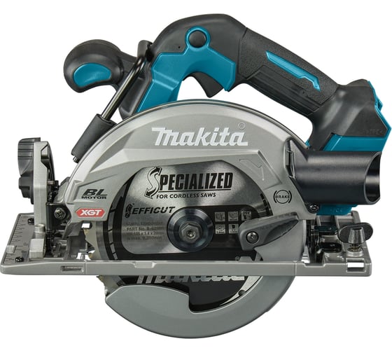 Дисковая пила аккумуляторная Makita XGT BL 40В HS012GZ, 165 мм, 5200 об/мин детальное изображение - 1