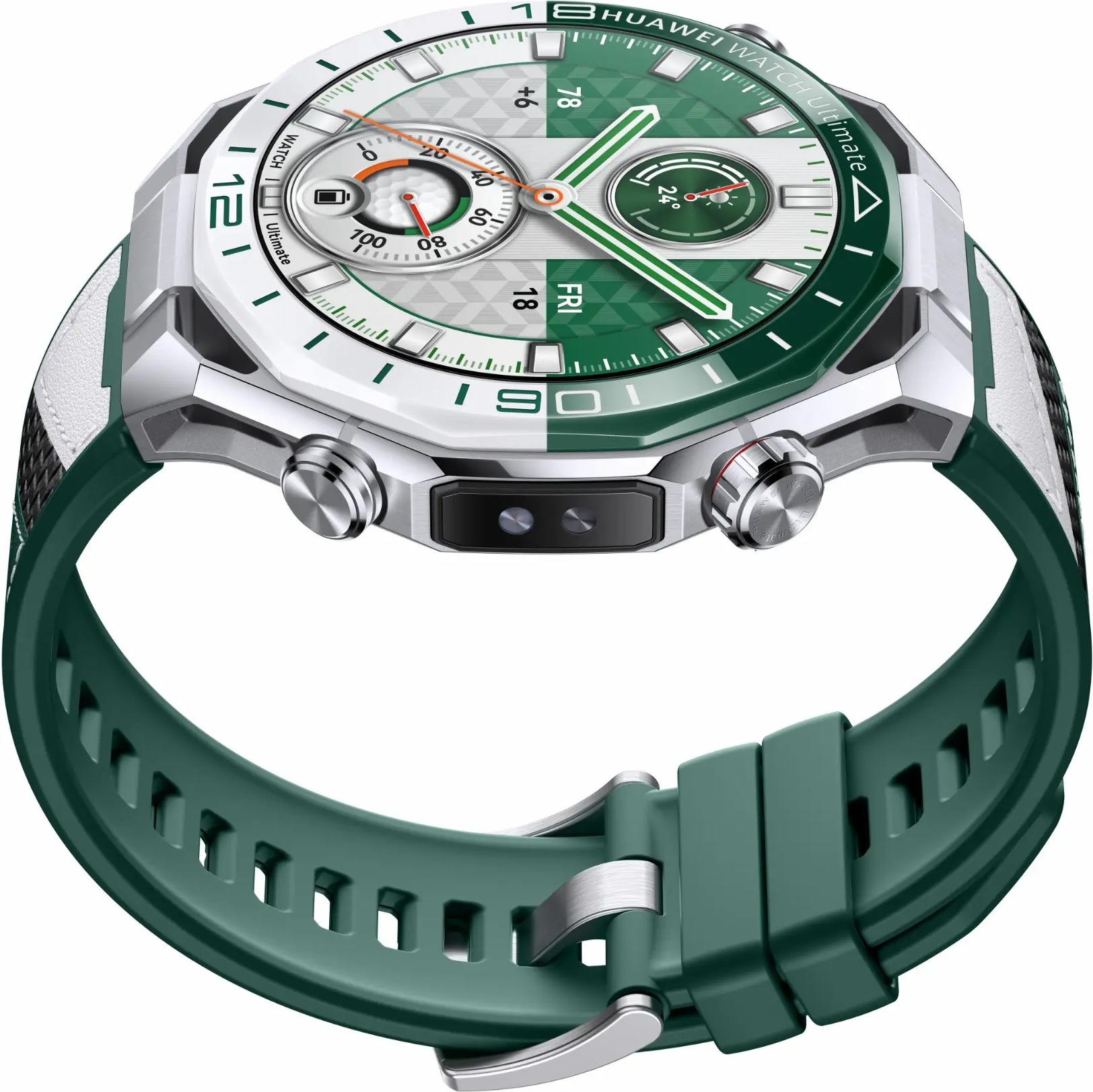 Смарт-часы Huawei Watch Ultimate 2 48 мм, Зеленый детальное изображение - 5