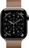 Умные часы Apple Watch Series 11 42 мм, Slate Titanium Case with Slate Milanese Loop, GPS + Cellular, Черный вариант - 2