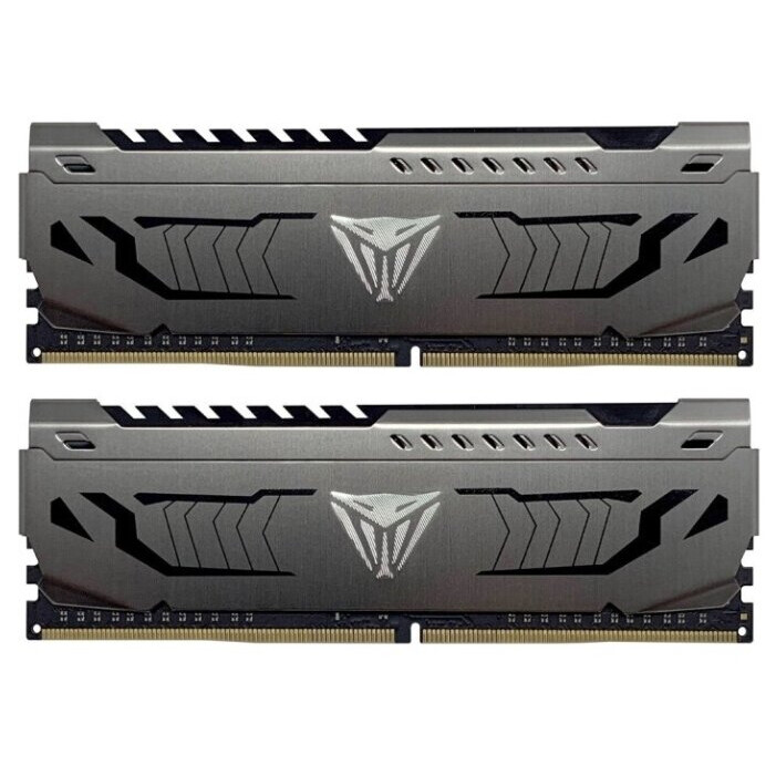 Оперативная память Patriot Viper Steel DDR4 3600MHz, PVS464G360C8K, 2x32b KIT, 64 Гб детальное изображение - 1
