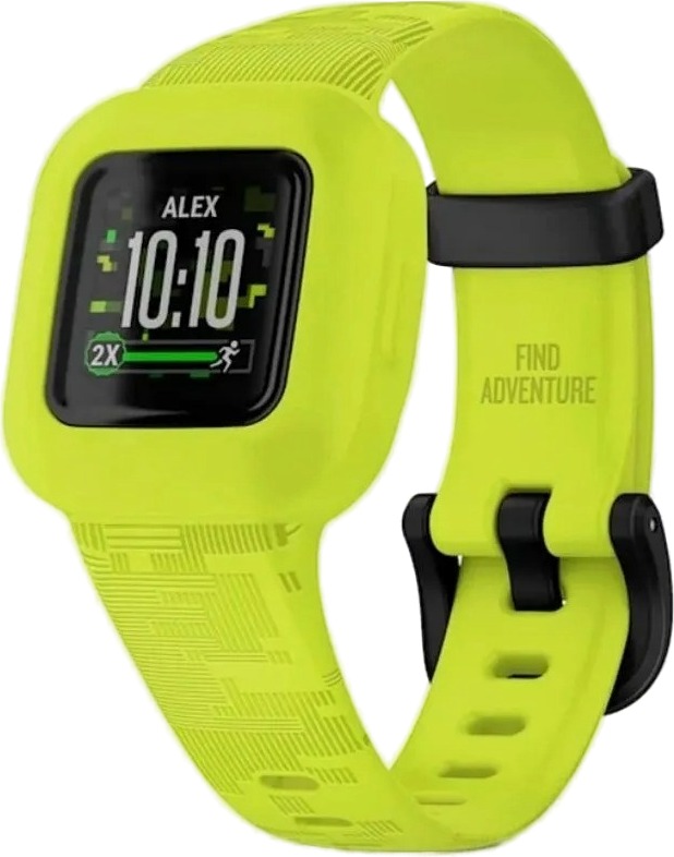 Фитнес-браслет детский Garmin Vivofit JR 3, 14 мм, Голубой детальное изображение - 3