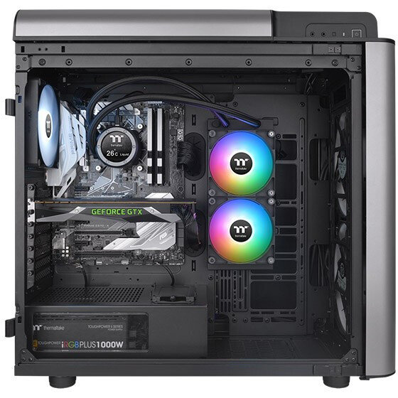 Система жидкостного охлаждения Thermaltake TH240 V2 Ultra ARGB Sync, Черный детальное изображение - 5