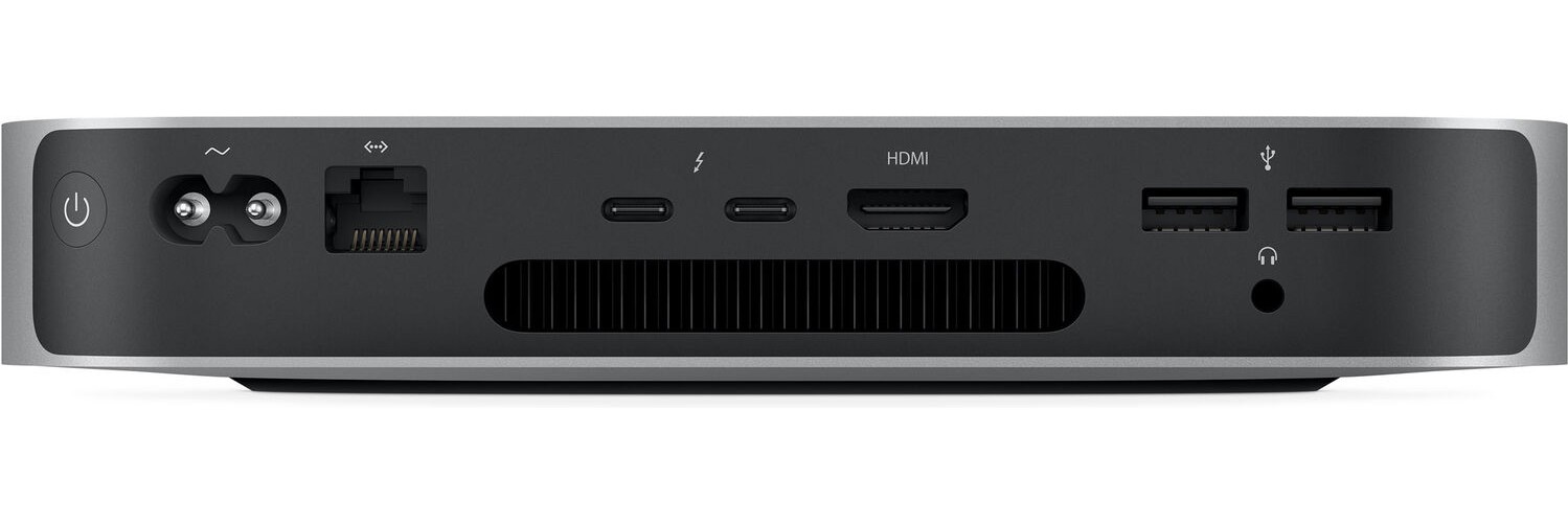 Настольный компьютер Apple Mac mini M1 2020, RAM 16 ГБ, SSD 256 ГБ, 8-Core GPU, Серебристый детальное изображение - 4