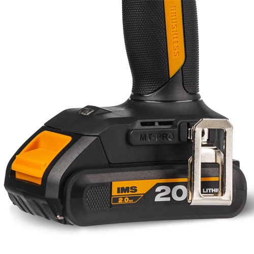 Аккумуляторная дрель-шуруповерт RUNTEC PRO RT-ID221, 20 В, 55 Нм, 2 А·ч детальное изображение - 5