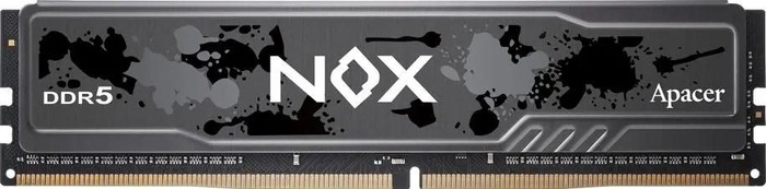 Оперативная память Apacer NOX Black DDR5 6400MHz, AH5U16G64C552MBAA-1, 16 Гб №1
