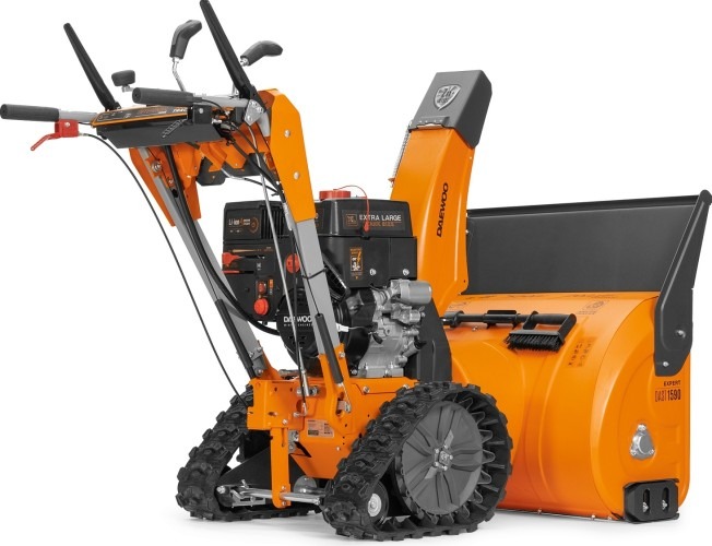 Снегоуборщик гусеничный бензиновый Daewoo DAST 1590 DAST 1590 (LCT), 11 л.с., Оранжевый/Серый детальное изображение - 4