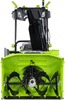 Снегоуборщик аккумуляторный Greenworks GD82ST56, без АКБ и ЗУ 2602807, 82 В, 4800 Вт, Зеленый/Черный вариант - 5