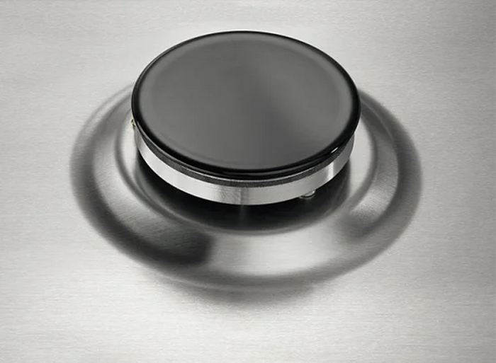 Газовая варочная панель Electrolux GPE 363 RCW, Бежевый №4