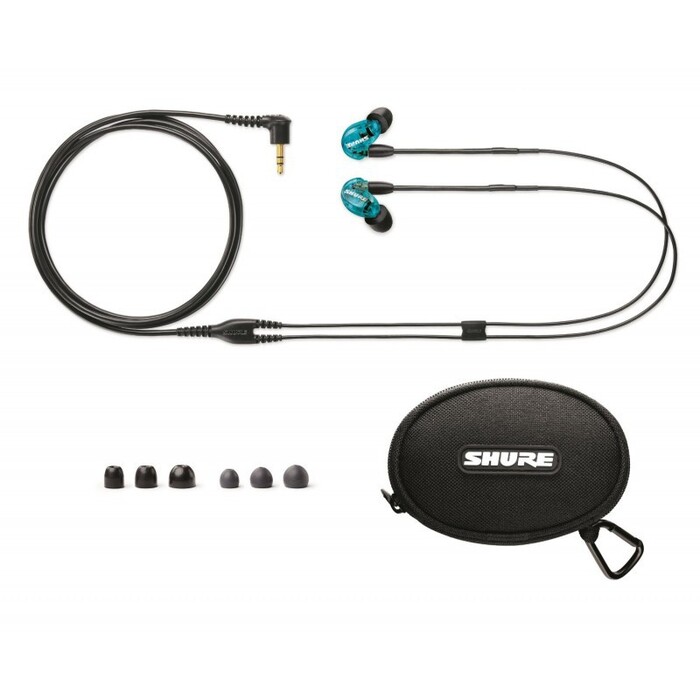 Проводные наушники Shure SE215, Голубой №4