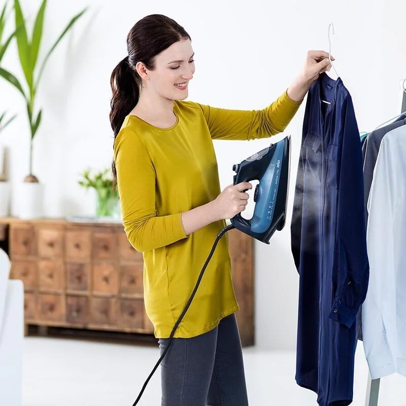 Утюг Braun TexStyle 7 Pro SI 7160, Синий детальное изображение - 4