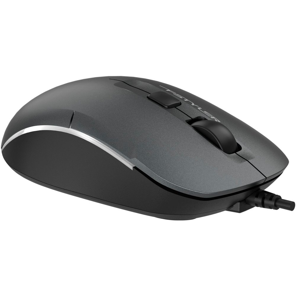 Мышь A4Tech Fstyler FM26 Smoky, Серый детальное изображение - 3