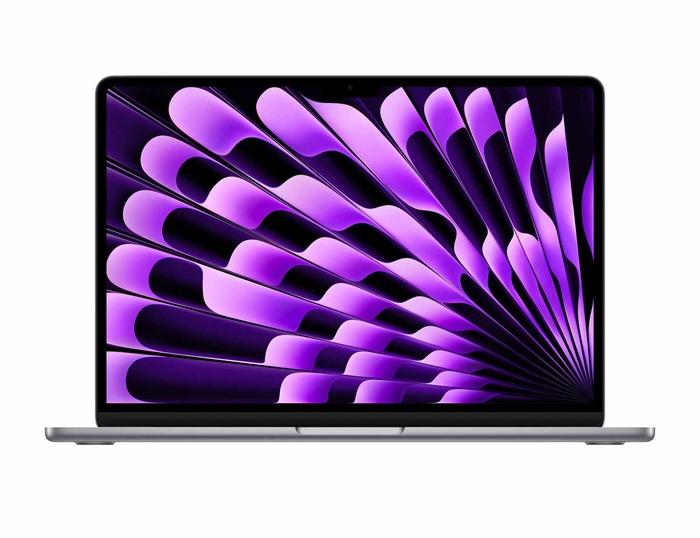 Ноутбук Apple MacBook Air 13 2024, RAM 8 ГБ, Space gray, SSD 256 ГБ, Apple graphics 8-core №1