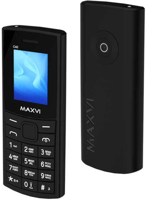 Мобильный телефон MAXVI C40, 32 Мб, Фиолетовый, Dual micro-SIM детальное изображение - 3