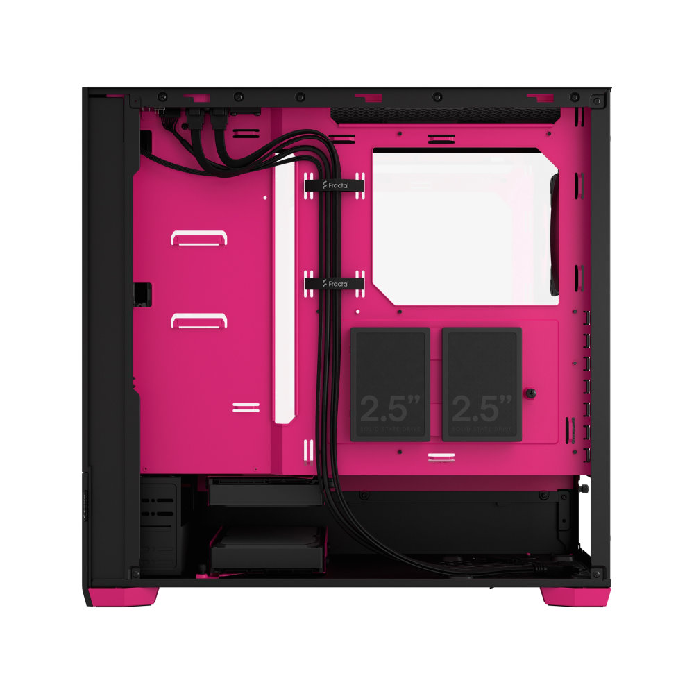 Корпус Fractal Design Pop Air RGB Magenta TG Clear Tint, Розовый детальное изображение - 4
