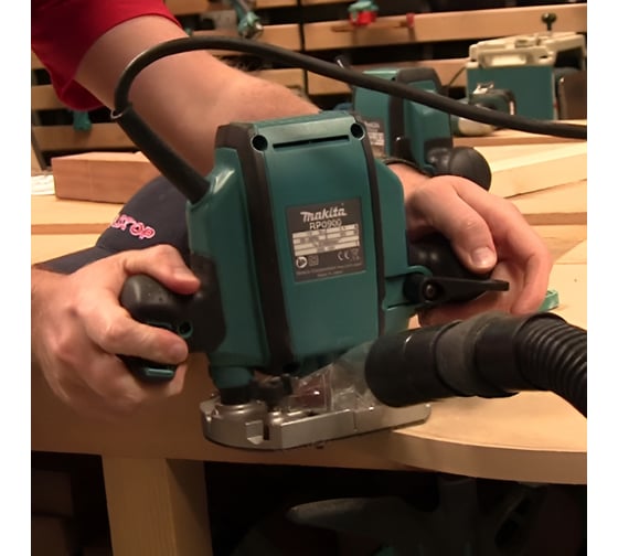 Фрезер Makita RP0, 900 Вт, Зеленый детальное изображение - 12