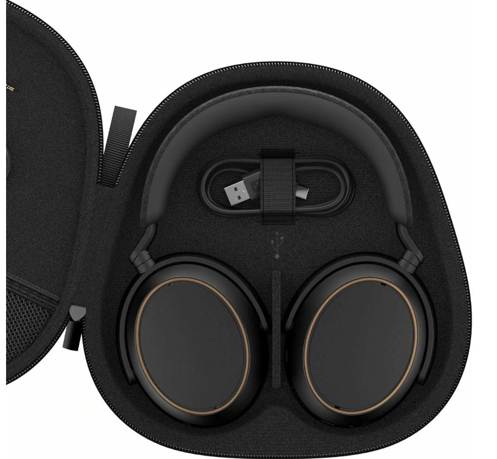 Беспроводные наушники Sennheiser Momentum 4, Черный/Медный детальное изображение - 3